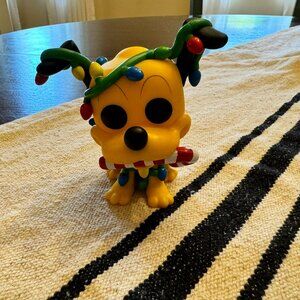 Funko Pocket Pops Mini Disney Pluto Holiday Christmas Lights Candy Cane 2022